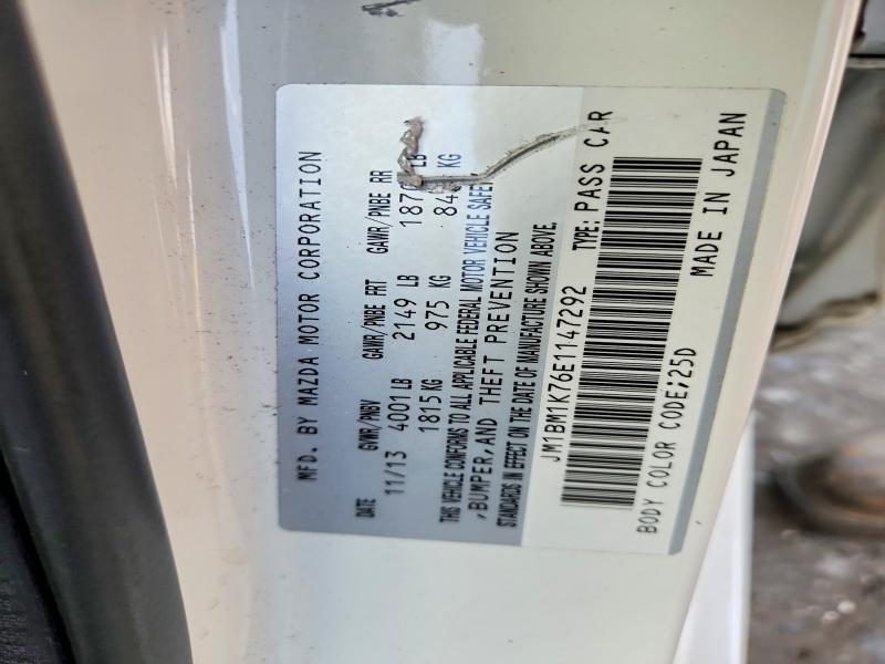 Продажа на аукционе авто 2014 Mazda 3, vin: JM1BM1K76E1147292, номер лота: 64697566