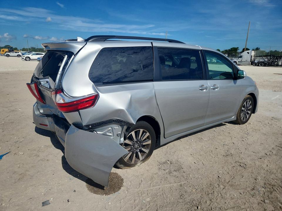 66655466 :رقم المزاد ، 5TDYZ3DC1KS019154 vin ، 2019 Toyota Sienna مزاد بيع