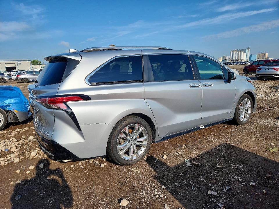 Продажа на аукционе авто 2021 Toyota Sienna, vin: 5TDERKEC4MS007725, номер лота: 64555956