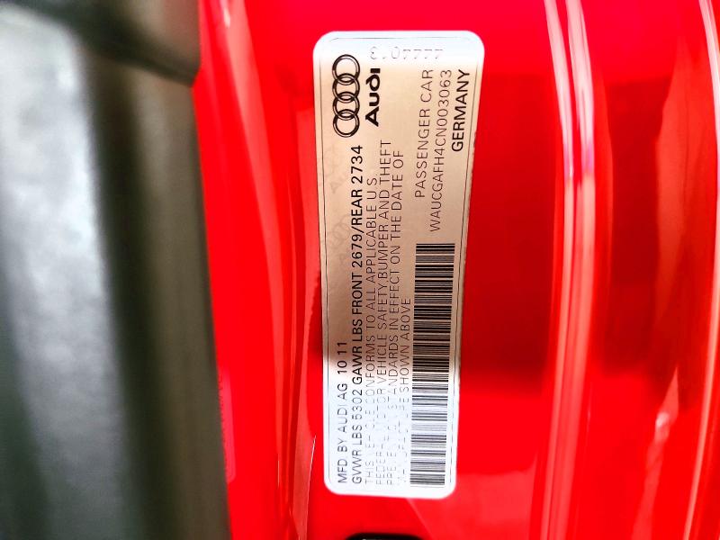 Продаж на аукціоні авто 2012 Audi S5, vin: WAUCGAFH4CN003063, номер лоту: 67115606