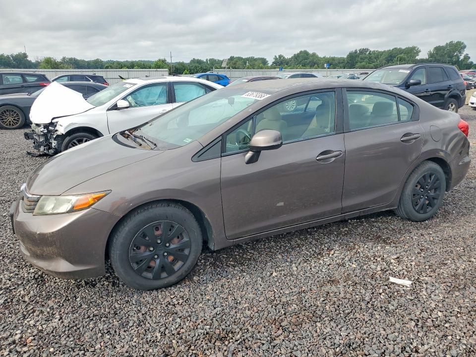 2012 Honda Civic მანქანა იყიდება აუქციონზე, vin: 2HGFB2F52CH542351, აუქციონის ნომერი: 63679366