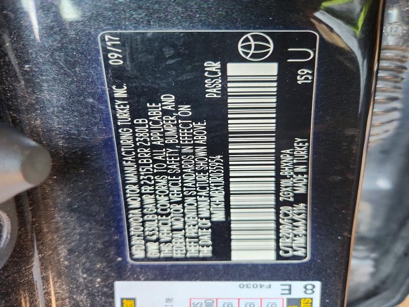 Продажа на аукционе авто 2018 Toyota C-hr, vin: NMTKHMBX1JR035954, номер лота: 65699036