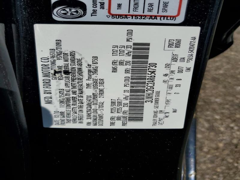 Продажа на аукционе авто 2010 Lincoln Mkz, vin: 3LNHL2GC2AR654730, номер лота: 65259866