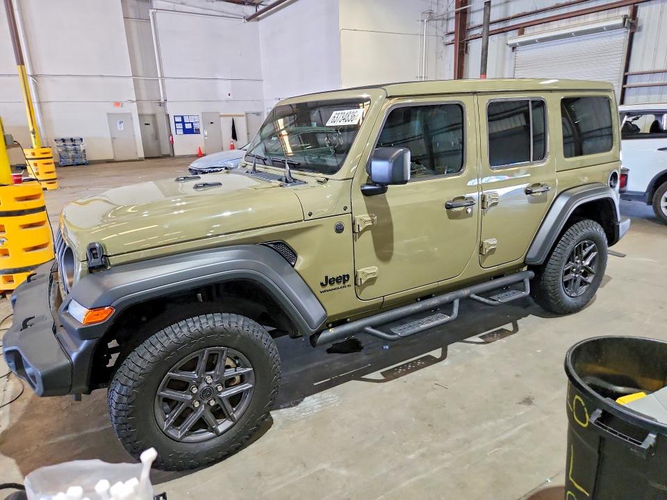 63734836 :رقم المزاد ، 1C4PJXDN0SW552088 vin ، 2025 Jeep Wrangler مزاد بيع