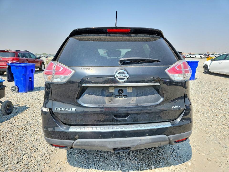 2016 Nissan Rogue მანქანა იყიდება აუქციონზე, vin: KNMAT2MV2GP643576, აუქციონის ნომერი: 63387296
