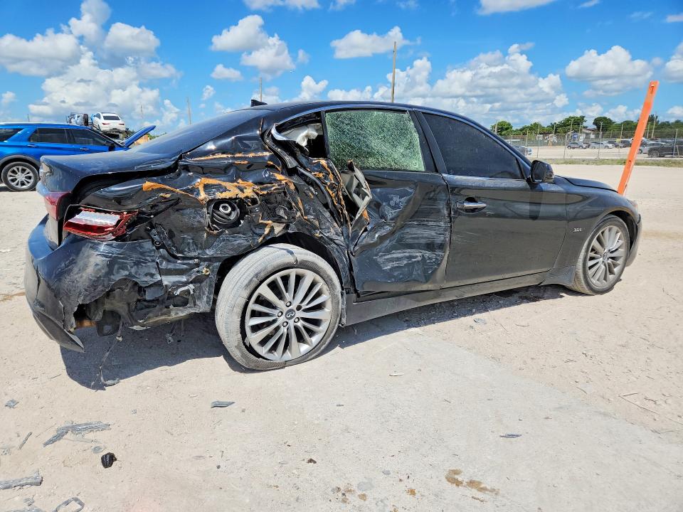 2019 Infiniti Q50 მანქანა იყიდება აუქციონზე, vin: JN1EV7AR5KM555604, აუქციონის ნომერი: 65320836