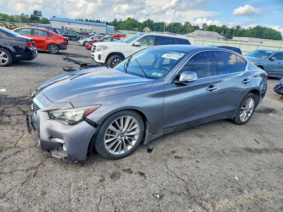 2018 Infiniti Q50 მანქანა იყიდება აუქციონზე, vin: JN1EV7AR9JM444343, აუქციონის ნომერი: 64481416