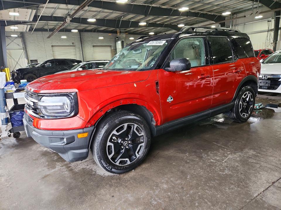65579596 :رقم المزاد ، 3FMCR9C63NRE00788 vin ، 2022 Ford Bronco Sport مزاد بيع