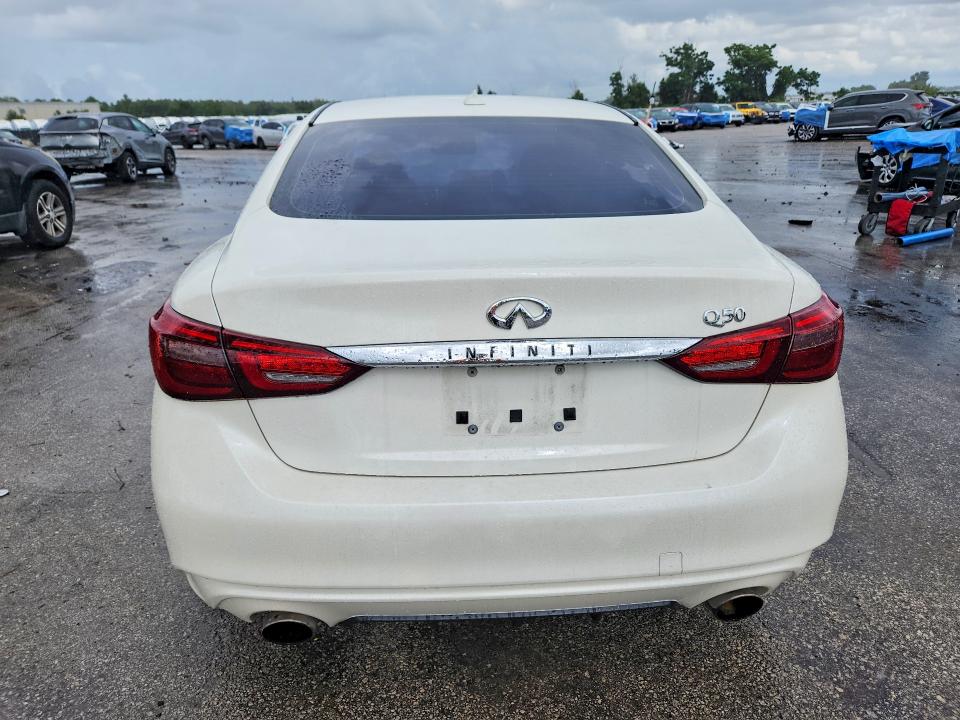 2018 Infiniti Q50 მანქანა იყიდება აუქციონზე, vin: JN1EV7AP0JM591004, აუქციონის ნომერი: 64132816