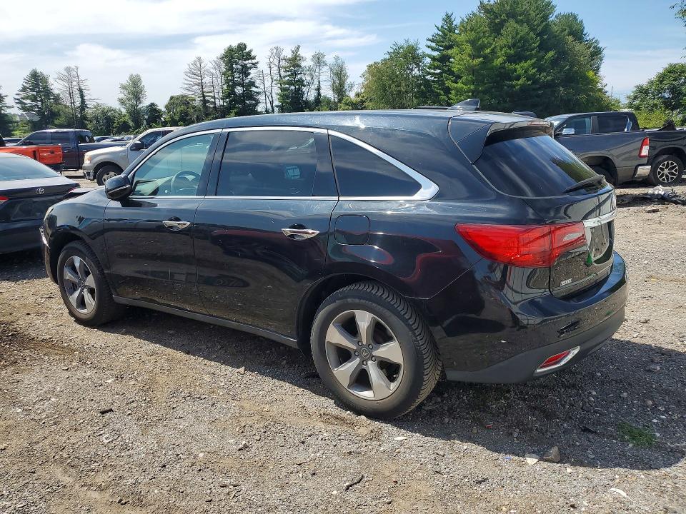 2016 Acura Mdx მანქანა იყიდება აუქციონზე, vin: 5FRYD4H20GB002698, აუქციონის ნომერი: 66185236