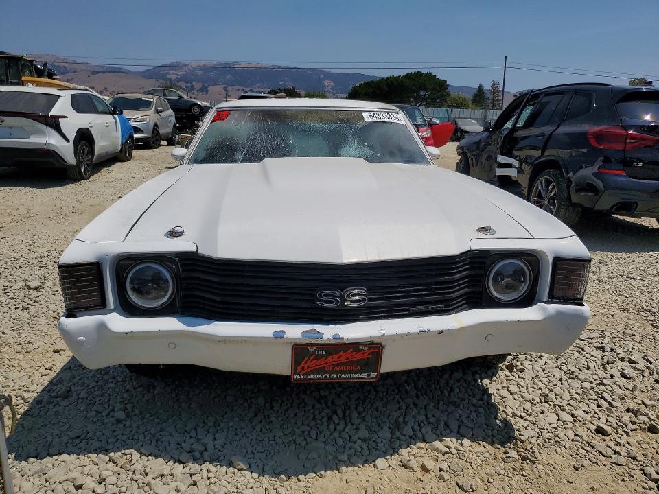 Aukcja sprzedaży 1972 Chevrolet El Camino, vin: 1D80H2L558864, numer aukcji: 64833336