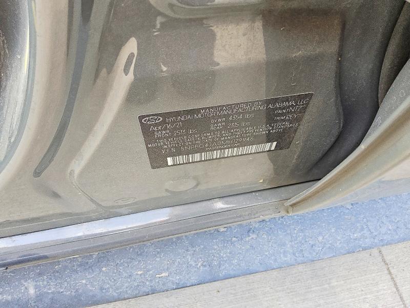 2021 Hyundai Sonata მანქანა იყიდება აუქციონზე, vin: 5NPEG4JA0MH129946, აუქციონის ნომერი: 66355936