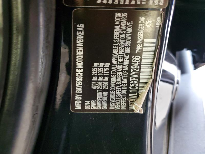 Продаж на аукціоні авто 2015 Bmw X1, vin: WBAVL1C5XFVY29466, номер лоту: 66237596