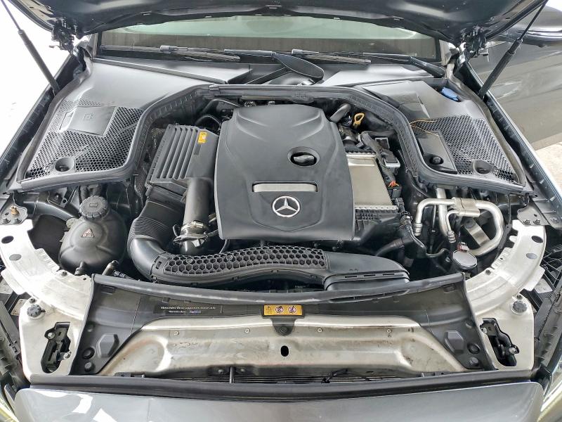 2018 Mercedes-benz C მანქანა იყიდება აუქციონზე, vin: WDDWF4JB9JR409987, აუქციონის ნომერი: 63444026