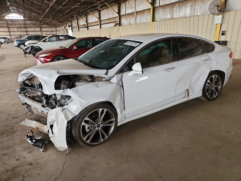 63810376 :رقم المزاد ، 3FA6P0K95KR253034 vin ، 2019 Ford Fusion مزاد بيع