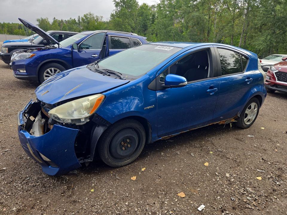 Aukcja sprzedaży 2012 Toyota Prius C, vin: JTDKDTB37C1504243, numer aukcji: 63361576