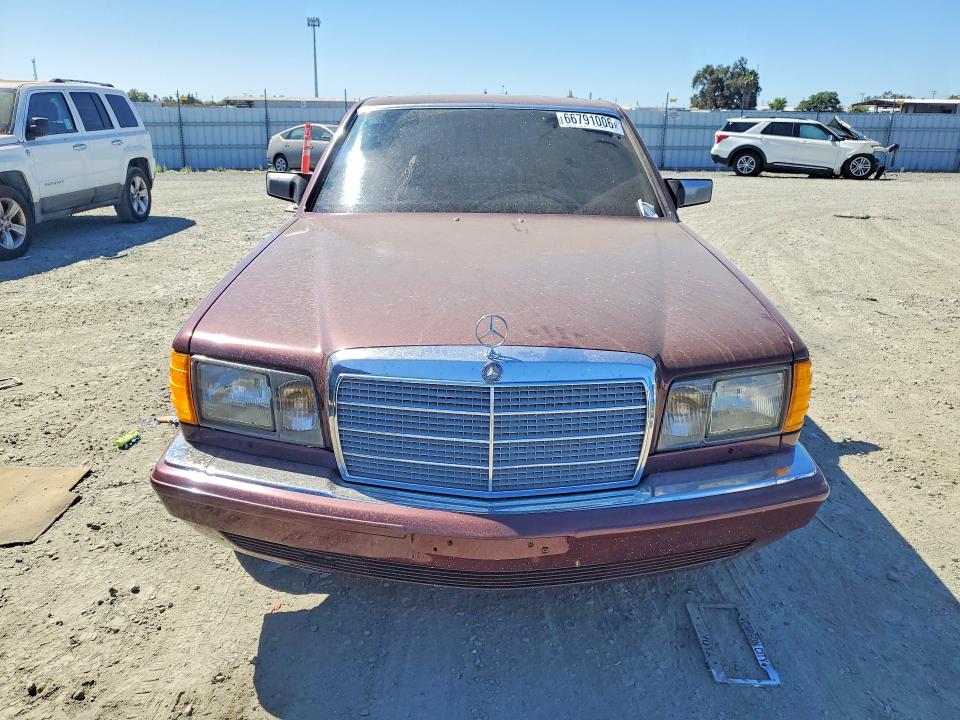 66791006 :رقم المزاد ، WDBCA35E0MA603805 vin ، 1991 Mercedes-benz 420 مزاد بيع