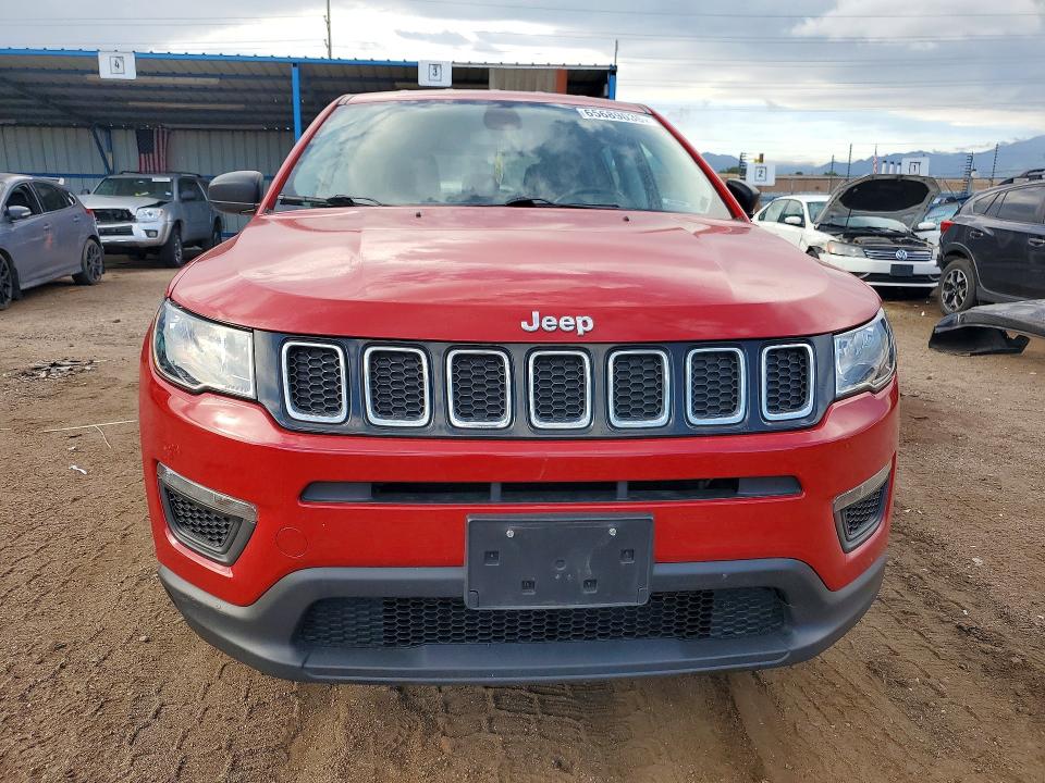 2021 Jeep Compass მანქანა იყიდება აუქციონზე, vin: 3C4NJDAB3MT561182, აუქციონის ნომერი: 65689036
