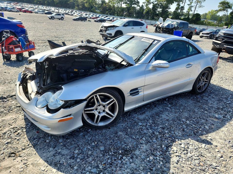 2004 Mercedes-benz Sl მანქანა იყიდება აუქციონზე, vin: WDBSK75F34F071333, აუქციონის ნომერი: 65086276