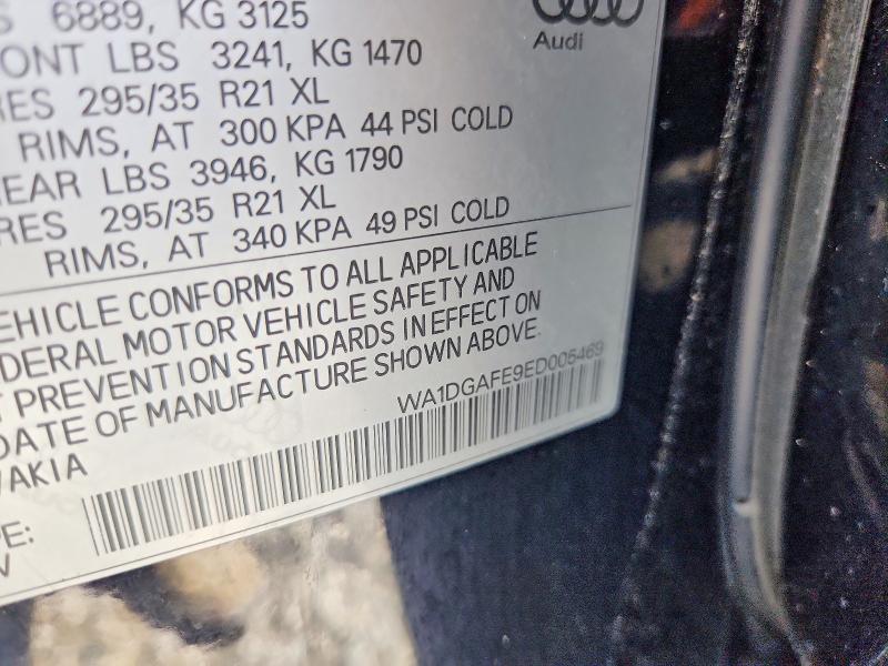 Продажа на аукционе авто 2014 Audi Q7, vin: WA1DGAFE9ED005469, номер лота: 65670966