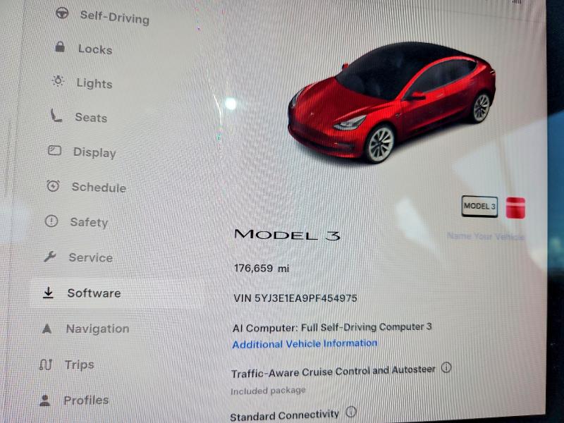 Aukcja sprzedaży 2023 Tesla Model 3, vin: 5YJ3E1EA9PF454975, numer aukcji: 64764656