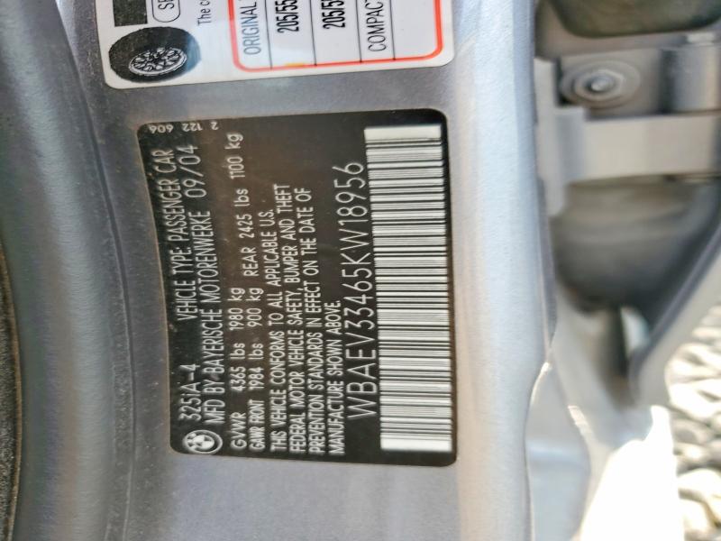 Продажа на аукционе авто 2005 Bmw 325, vin: WBAEV33465KW18956, номер лота: 65373216