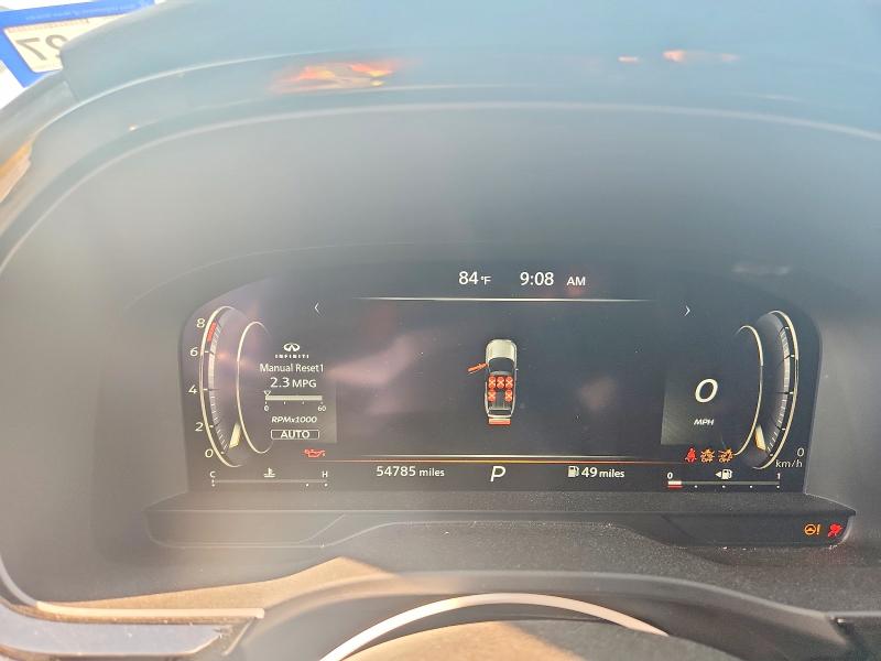 63118296 :رقم المزاد ، 5N1DL1GS1PC372604 vin ، 2023 Infiniti Qx60 مزاد بيع