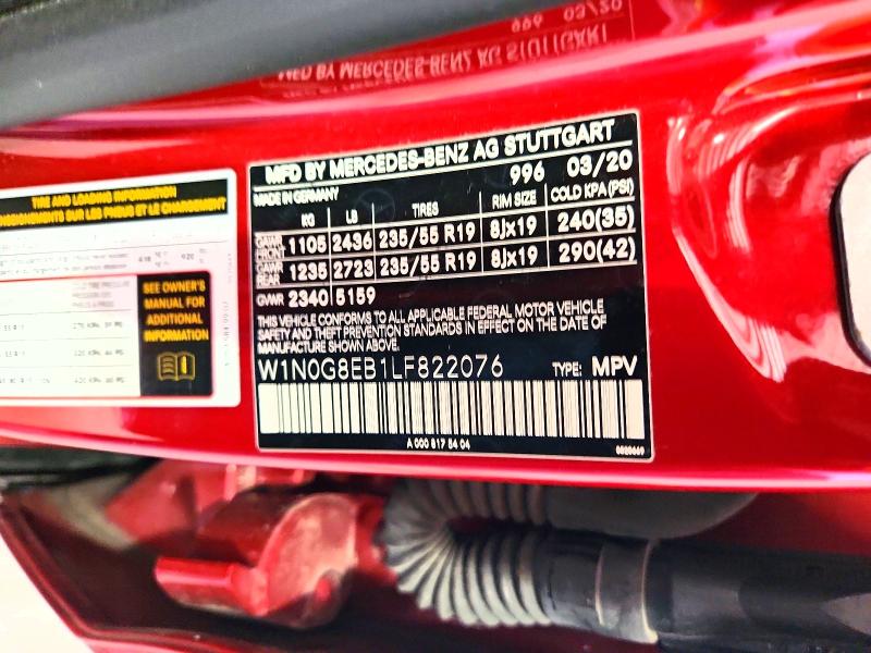 Продаж на аукціоні авто 2020 Mercedes-benz Glc, vin: W1N0G8EB1LF822076, номер лоту: 64026836