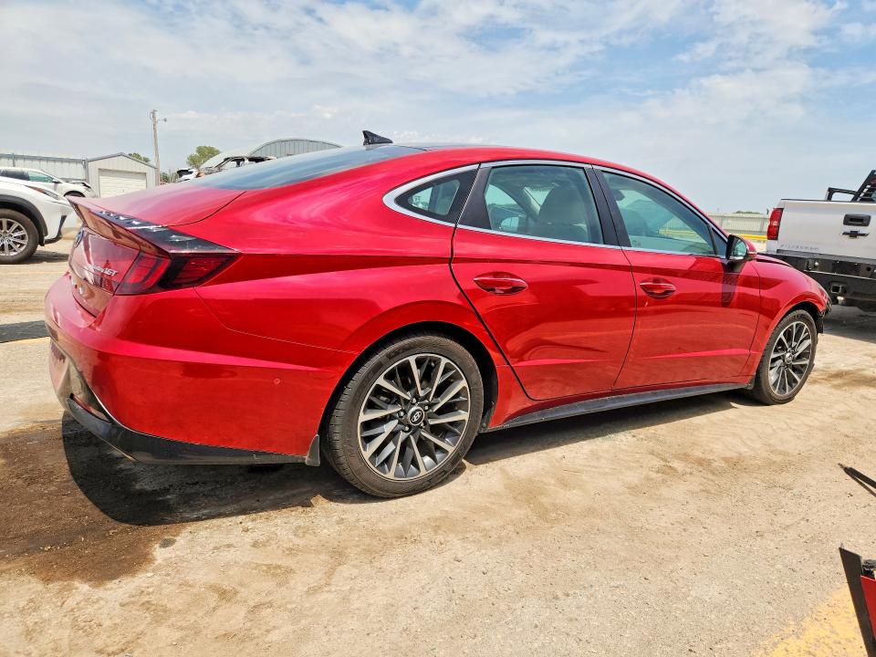 2022 Hyundai Sonata მანქანა იყიდება აუქციონზე, vin: KMHL34J24NA186621, აუქციონის ნომერი: 64486266