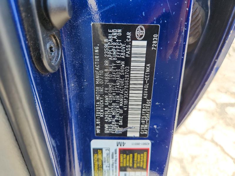 Aukcja sprzedaży 2011 Toyota Camry, vin: 4T1BF3EK7BU629703, numer aukcji: 63351856