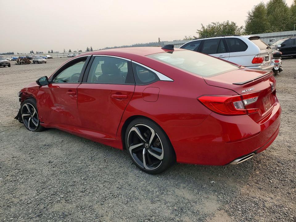 2022 Honda Accord მანქანა იყიდება აუქციონზე, vin: 1HGCV1F48NA004248, აუქციონის ნომერი: 63899076
