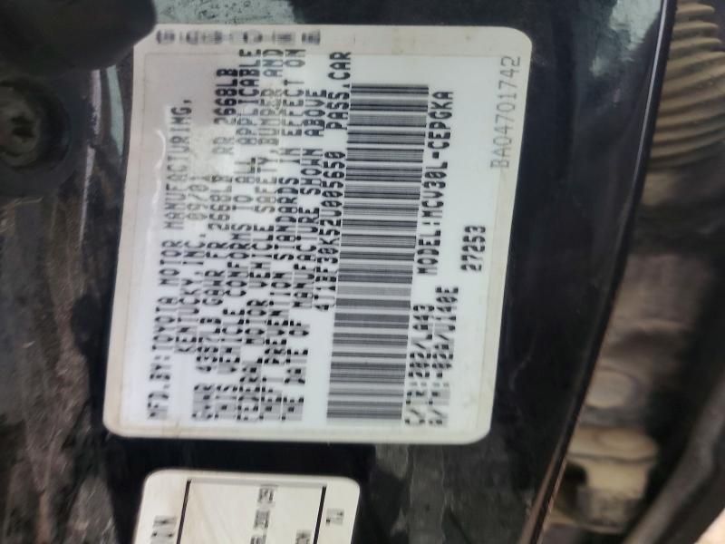 Aukcja sprzedaży 2002 Toyota Camry, vin: 4T1BF30K52U005650, numer aukcji: 64923806