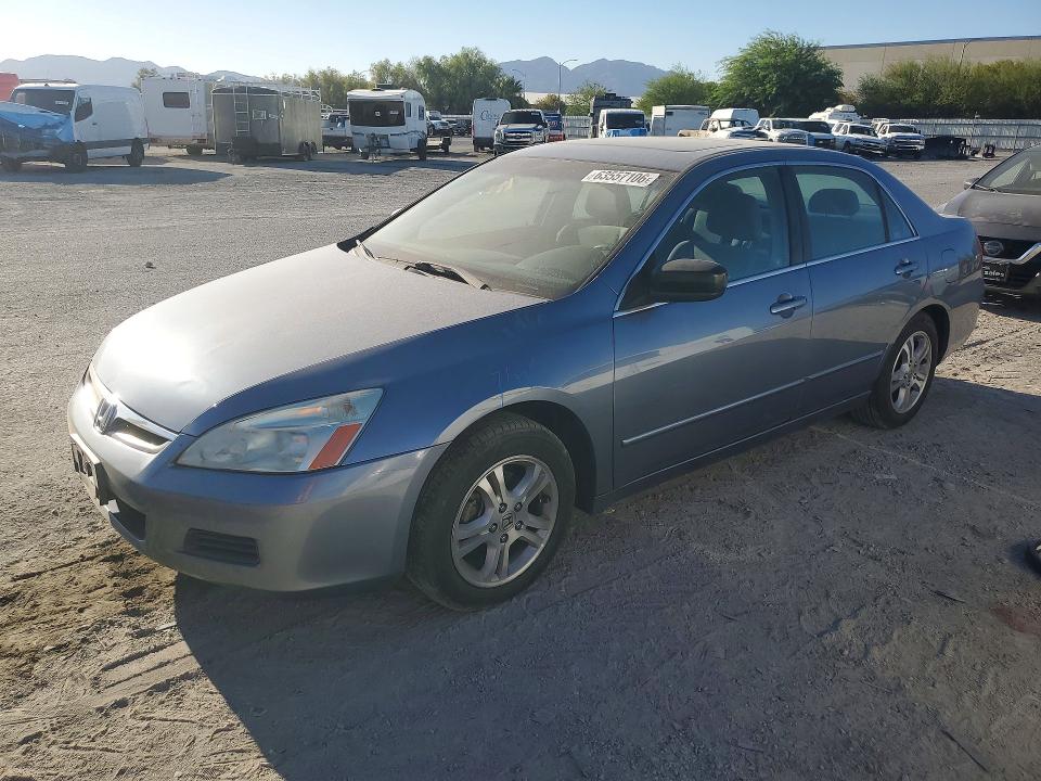 63557106 :رقم المزاد ، 1HGCM56757A185347 vin ، 2007 Honda Accord مزاد بيع