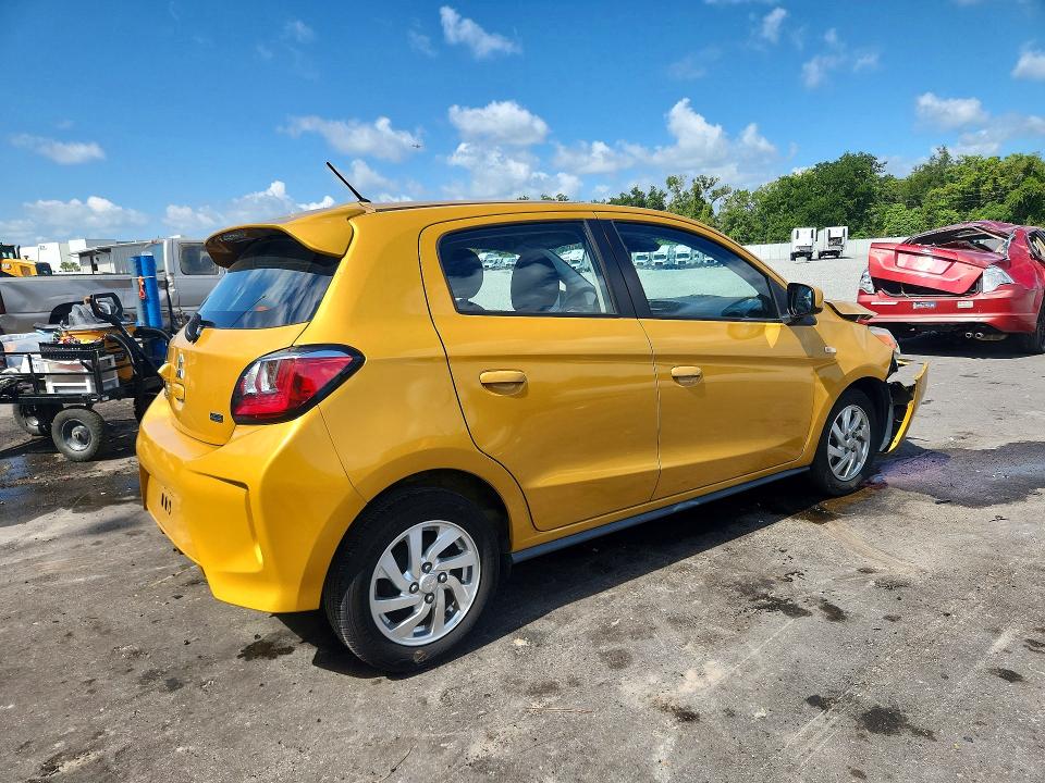 2021 Mitsubishi Mirage მანქანა იყიდება აუქციონზე, vin: ML32AUHJXMH006375, აუქციონის ნომერი: 65197456