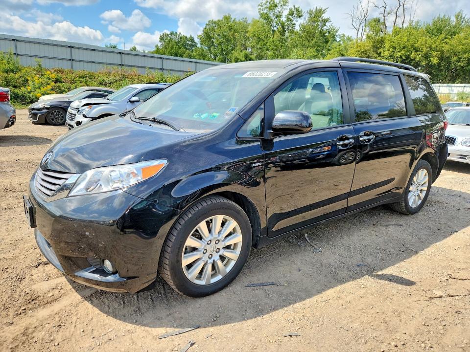 Aukcja sprzedaży 2017 Toyota Sienna, vin: 5TDDZ3DC6HS159076, numer aukcji: 66028216
