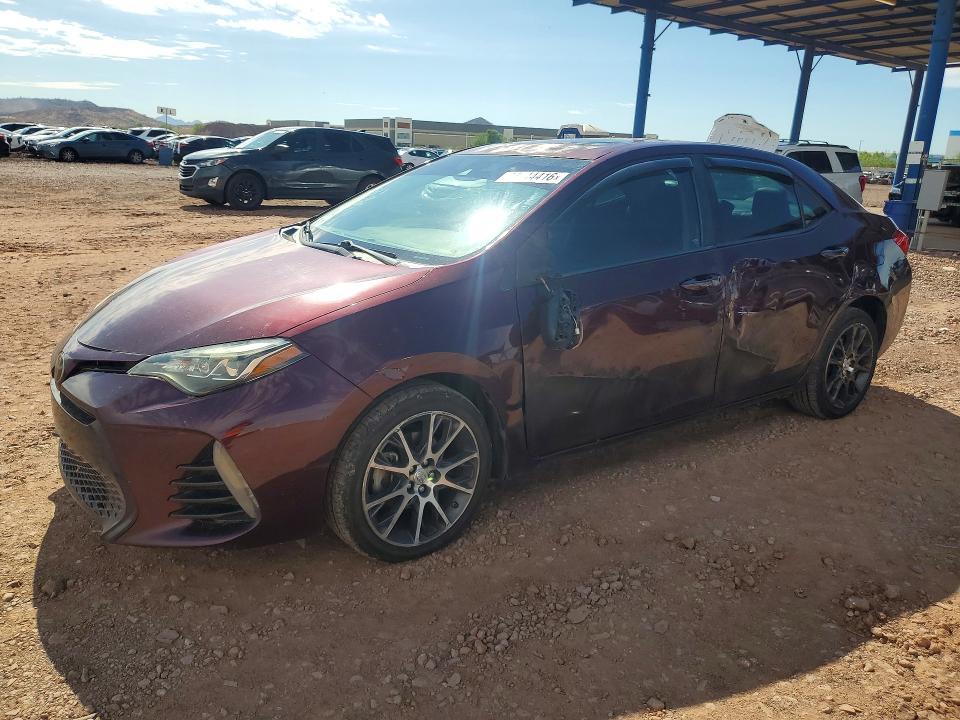 65844416 :رقم المزاد ، 5YFBURHE7HP624218 vin ، 2017 Toyota Corolla مزاد بيع