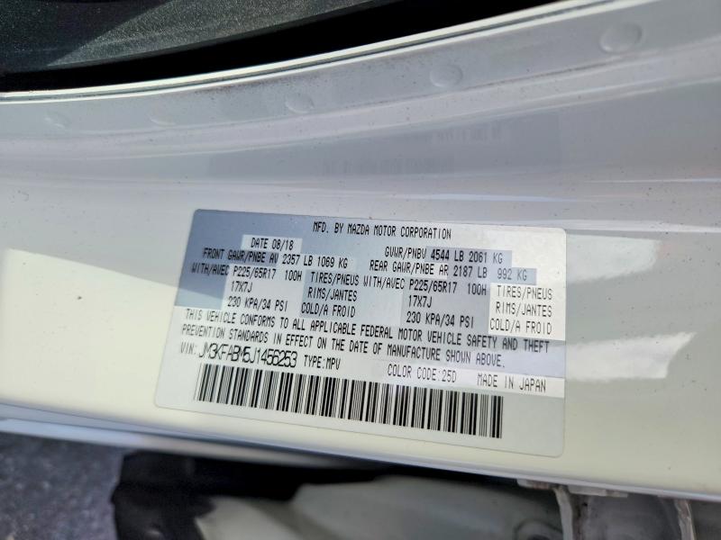 2018 Mazda Cx-5 მანქანა იყიდება აუქციონზე, vin: JM3KFABM5J1456253, აუქციონის ნომერი: 67022266