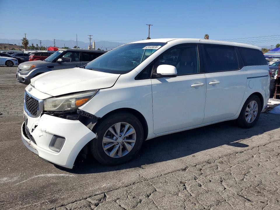 63448836 :رقم المزاد ، KNDMA5C10G6120789 vin ، 2016 Kia Sedona مزاد بيع