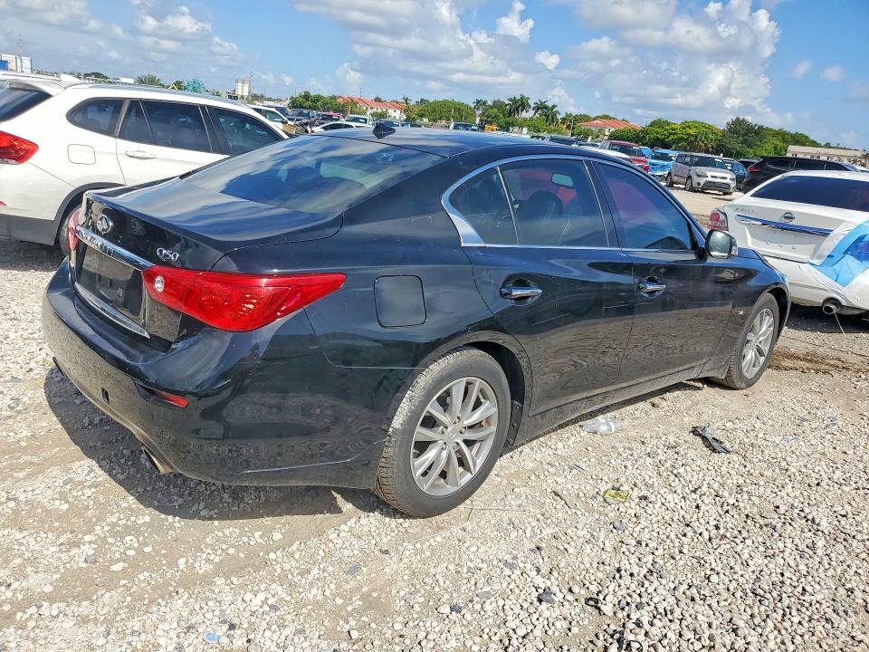 2015 Infiniti Q50 მანქანა იყიდება აუქციონზე, vin: JN1BV7AR5FM403699, აუქციონის ნომერი: 66576516