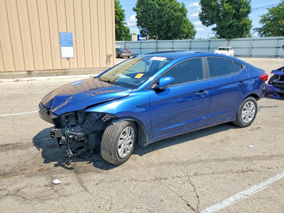 2018 Hyundai Elantra მანქანა იყიდება აუქციონზე, vin: 5NPD74LF0JH307046, აუქციონის ნომერი: 61060306