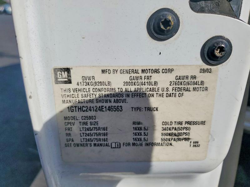 66586656 :رقم المزاد ، 1GTHC24124E146563 vin ، 2004 Gmc Sierra مزاد بيع