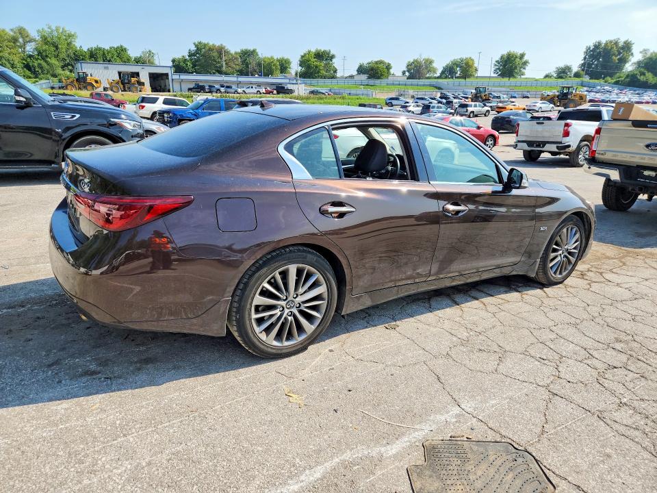 Продажа на аукционе авто 2018 Infiniti Q50, vin: JN1EV7AR7JM445720, номер лота: 65467016