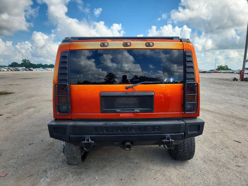 2003 Hummer H2 მანქანა იყიდება აუქციონზე, vin: 5GRGN23U73H121848, აუქციონის ნომერი: 63220136