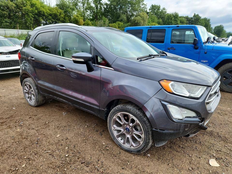 64938686 :رقم المزاد ، MAJ6S3KL0KC301131 vin ، 2019 Ford Ecosport مزاد بيع