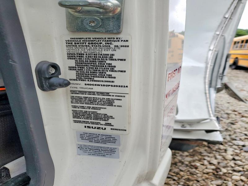 2023 Isuzu Npr Hd მანქანა იყიდება აუქციონზე, vin: 54DC4W1D2PS203214, აუქციონის ნომერი: 67743876