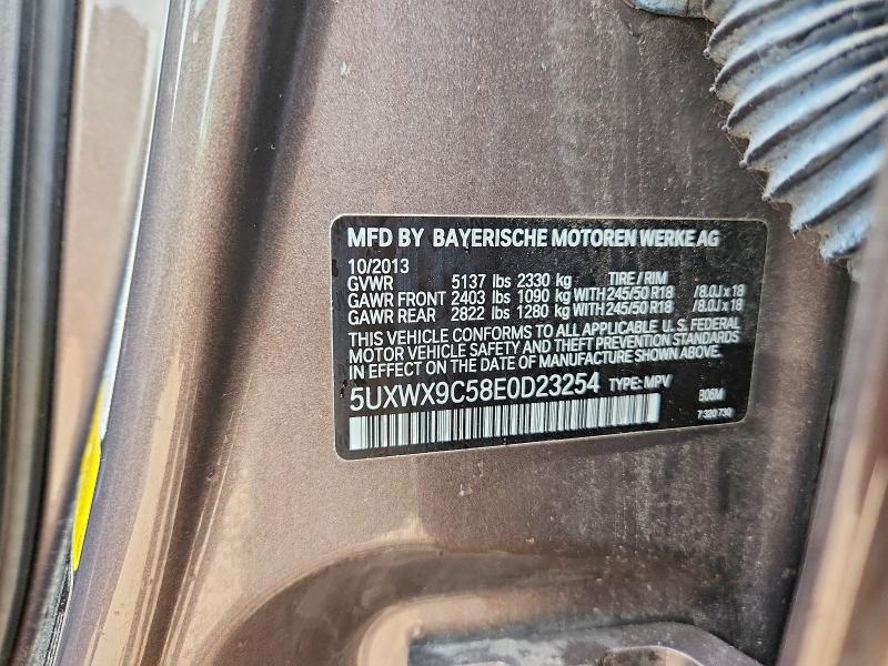 Aukcja sprzedaży 2014 Bmw X3, vin: 5UXWX9C58E0D23254, numer aukcji: 65550956