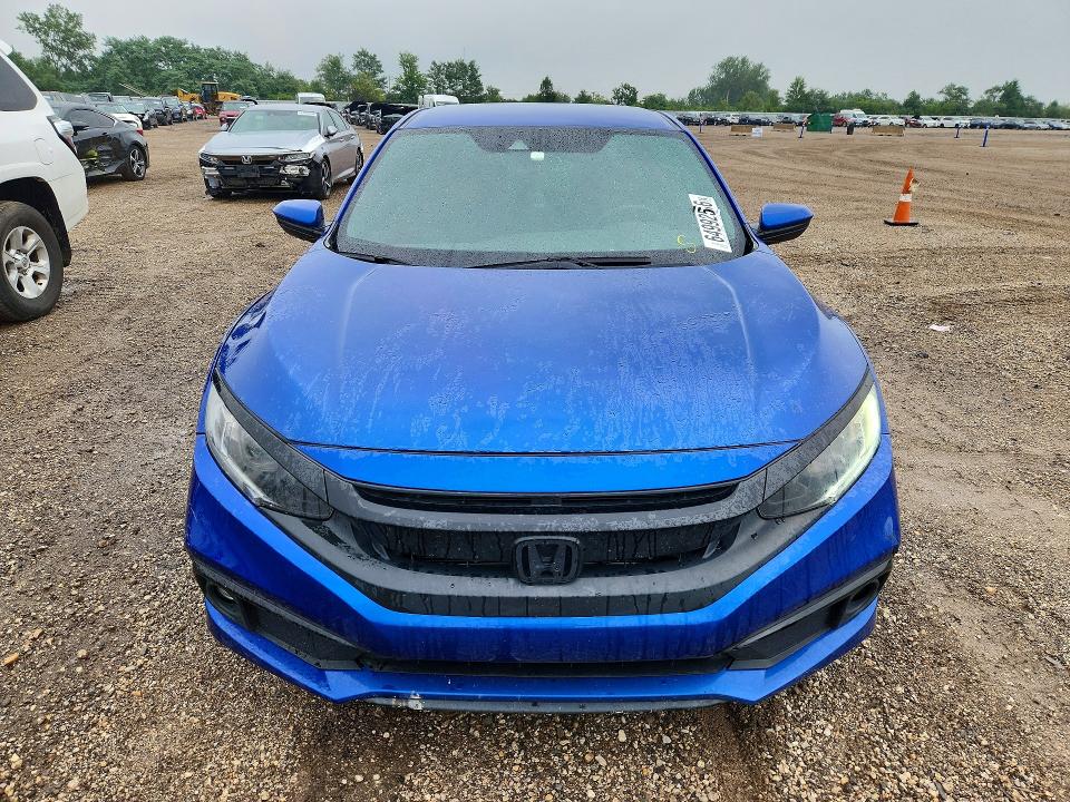 64992586 :رقم المزاد ، 19XFC2F83LE022001 vin ، 2020 Honda Civic مزاد بيع