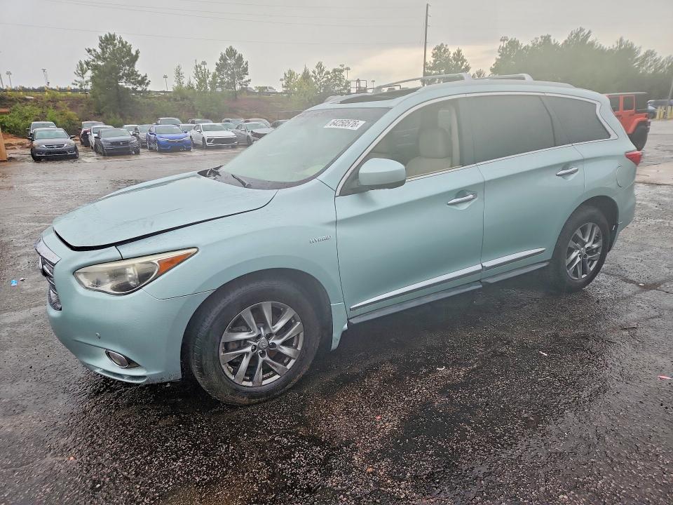 Auction sale of the 2014 Infiniti Qx60, vin: 5N1CL0MM4EC514906, lot number: 64250576