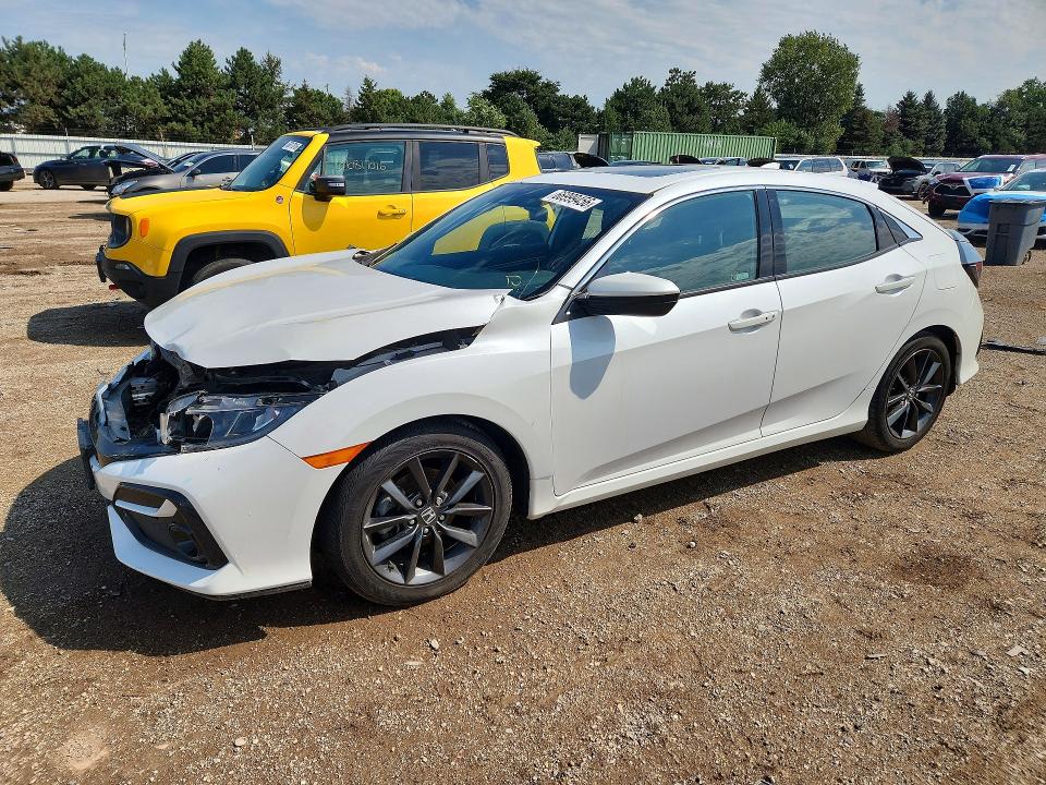 2021 Honda Civic მანქანა იყიდება აუქციონზე, vin: SHHFK7H60MU214577, აუქციონის ნომერი: 66999456