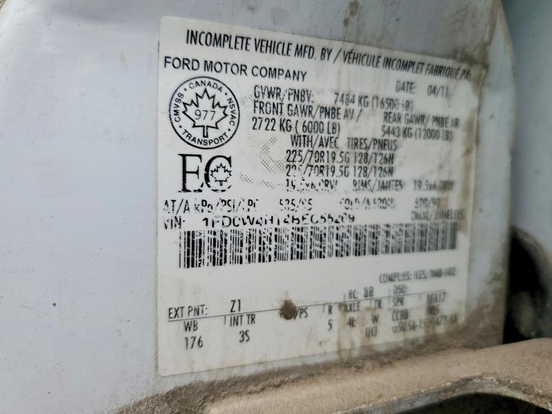 63532776 :رقم المزاد ، 1FD0W4HT4BEC55269 vin ، 2011 Ford F450 مزاد بيع